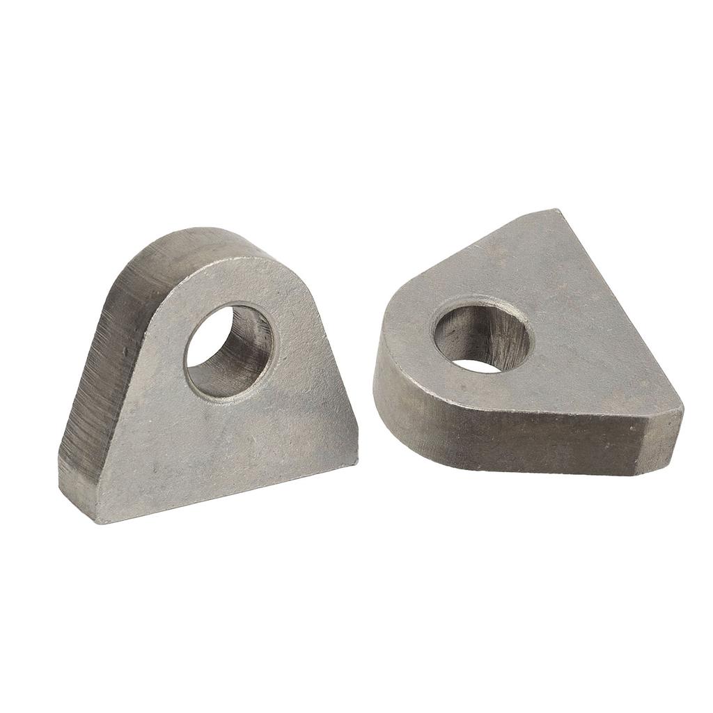 2pcs Shackle Mount Heavy Duty 1 Inch Thick Steel Weld On Shackle Clevis Mounts for Tractors