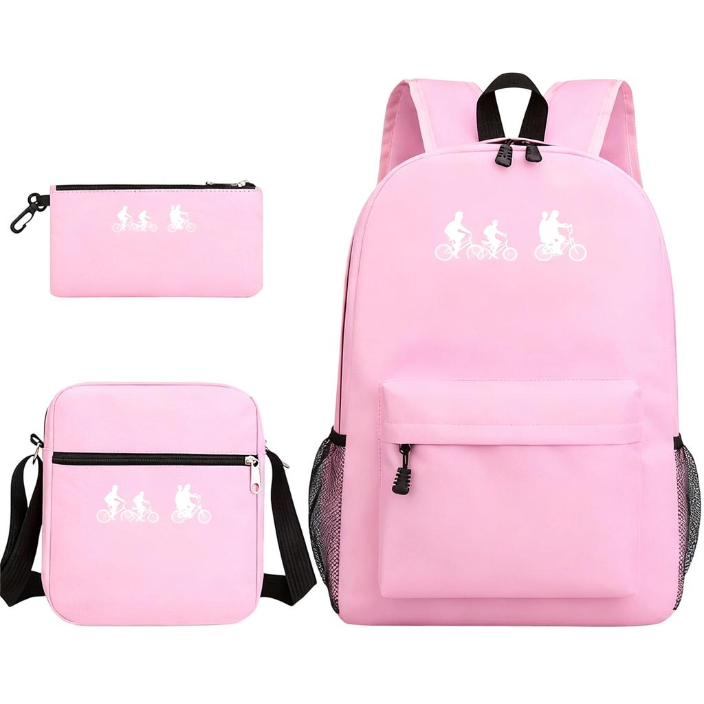 Three Piece Backpack Set, Student Backpack, Large Capacity Backpack