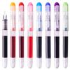 Fountain Pen Large Capacity  Classic Transparent Color Ink Stationery