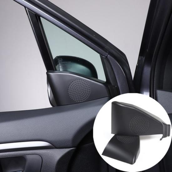 A Pillar Speaker ABS Matte Black Interior Cover Trim For Honda Pilot 15-22