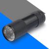 395nm 9-LED Purple UV Nail Curing Flashlight for Banknote Detection.