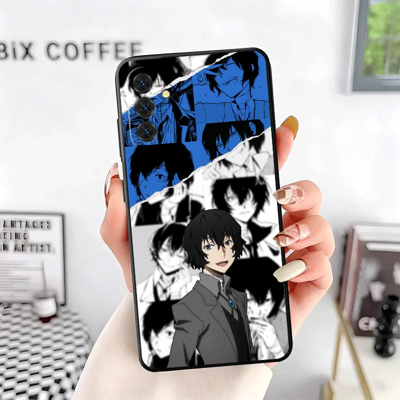 Bungo Stray Dogs Чехол для телефона Дазай Мягкий для Samsung A17 A37 A57 A16 A26 A36 A56 A15 A25 A35 A55 A14 A24 A34 A54 A13 A23 A33 A53 A