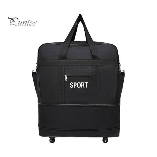 Дорожная сумка для багажа с несколькими отделениями, большая вместимость, водонепроницаемая, прочная, универсальная, расширяемая, на колесах