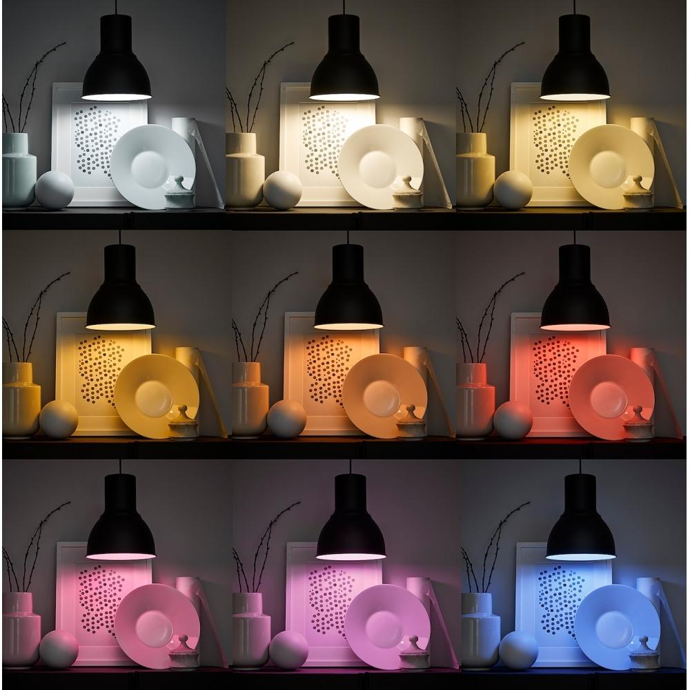 IKEA Светодиодная лампа TR DFRI E26, 806 люмен, интеллектуальная регулируемая цветная и белая сфера спектра