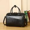 The Crocodile Belly Pattern Ladies' Handbag Is A High-end and Fashionable Bucket Bag, Wedding Bag, Single-shoulder Crossbody Pillow Bag, and Trendy