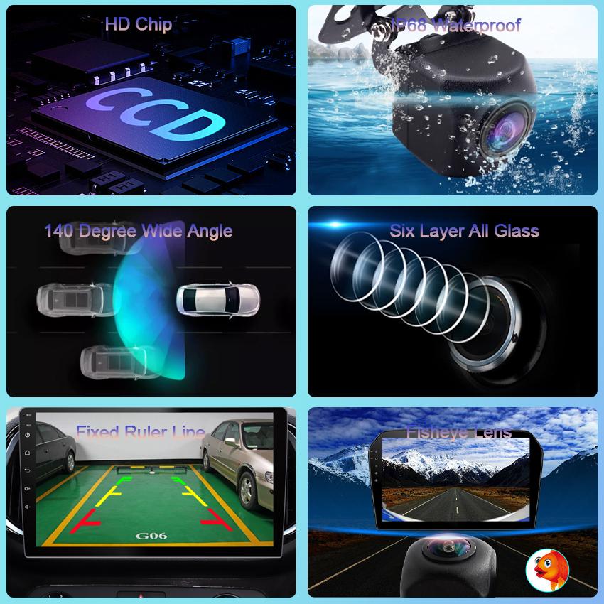 Car Rear View Back Up Camera For Volvo V70 R XC70 2000 ~ 2007 CCD Full HD Night Vision Reverse Parking Camera High Quality RCA