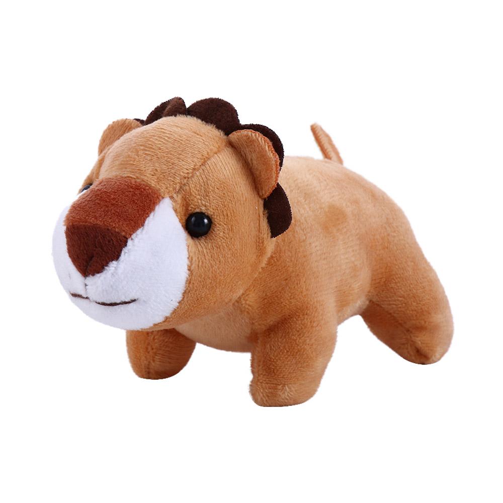 For Girl Jungle Brother Tiger Elephant Small Pendant Plush Keychain Stuffed Doll Keychain Stuffed Animal Toy Animal Plush Toy