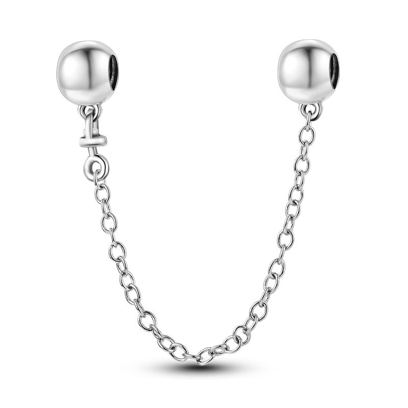 Подвески-цепочки из серебра 925 пробы подходят для оригинального браслета своими руками