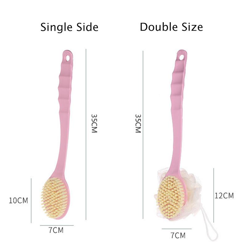 Популярные женские массажные щетки для спа-отшелушивающие средства для тела модные банные принадлежности скребок для спины с длинной ручкой для дома и жизни щетка для душа для ванны и душа для девочек