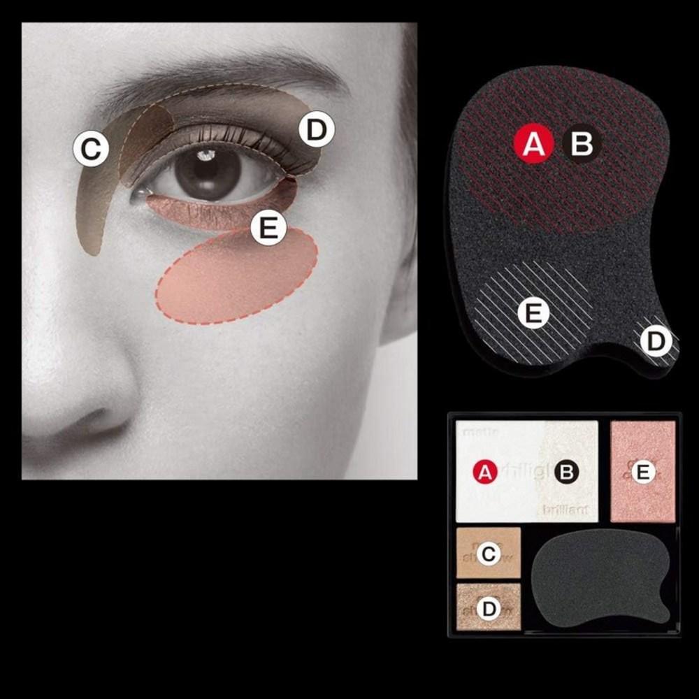 Kate Палитра теней для век White Shaping Palette WT-1 White, 1 шт.