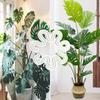 Monstera Plant Support Holder Reusable Flower Shape Plant Grapple Stem Holder Monstera Plant Retaining Support for Indoor Outdoor Plants