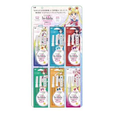 Держатель Kaiji ompa с 2 запасными лезвиями x Pretty Guardian Sailor Moon the Movie, набор для подвешивания, бритва, женская бритва, набор из 12 предметов, типы x 2 bi-hada