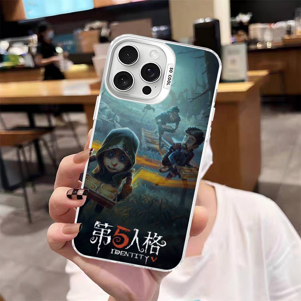 Horror Game I-Identity V Phone Case For IPhone 17 Air 16 15 14 13 12 11 Pro Max Color Hard Cover