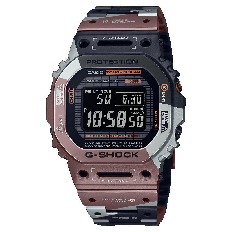 Casio Мужские часы G-SHOCK GMW-B5000TVB-1, кварцевые, ударопрочные, водонепроницаемые 200 м