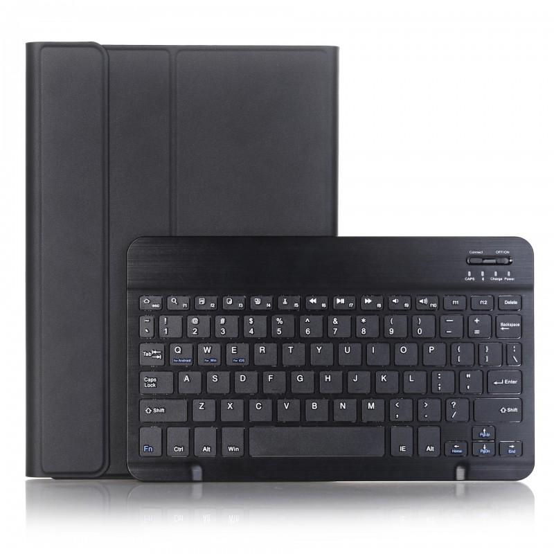 Slim Folio Case With Silent Bluetooth Keyboard Galaxy Tab S10 Lite A9 FE A11 Multi-Color Leather Cover