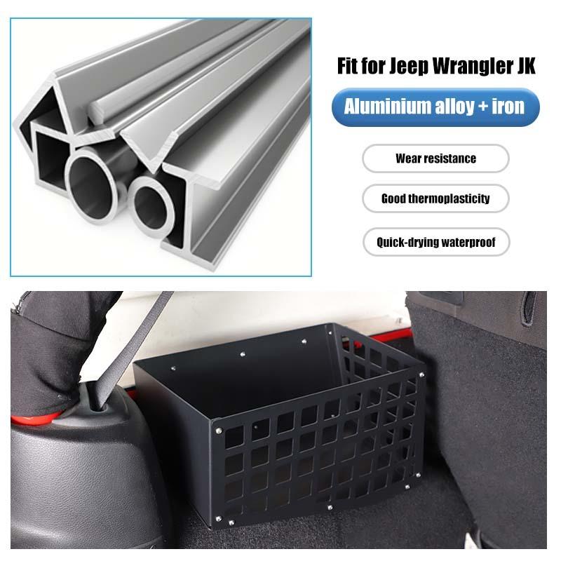 Для Jeep Wrangler JK 2007-2017 4-дверная версия Боковой многофункциональный ящик для хранения в хвостовой части Органайзер Контейнер Аксессуары для хранения и наведения порядка в салоне