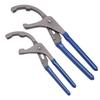 2PCS Oil Filter Wrench Set 9in 12in   Oil Filter Pliers Set for Cars Trucks Engine Filters