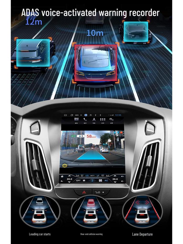 2023 Land Cruiser LC200 к LC300 Обновление центрального экрана 16,2 дюйма Android