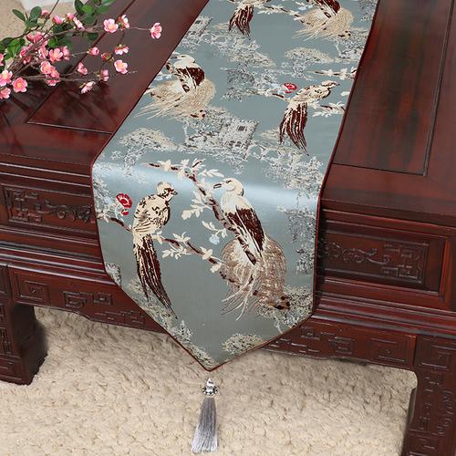 Новый китайский настольный флаг, современный минималистский кровать-флажок, полотенце, чайная скатерть в китайском стиле, классический стиль, чехол для обувного шкафа, ткань с длинной полосой скатерти