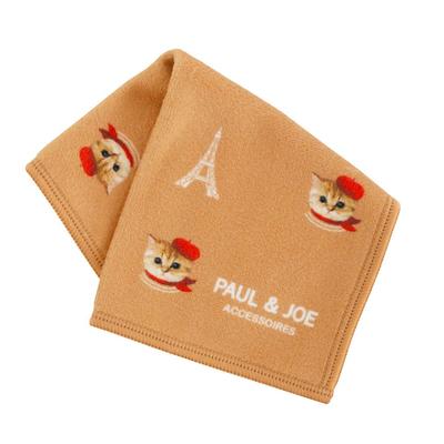 Paul Joe Nounette в Париже Микрофибровая салфетка для смартфонов и мини-аксессуар Paul Joe & Женская (бежевый) Очки, 20 см, Носовой платок, &
