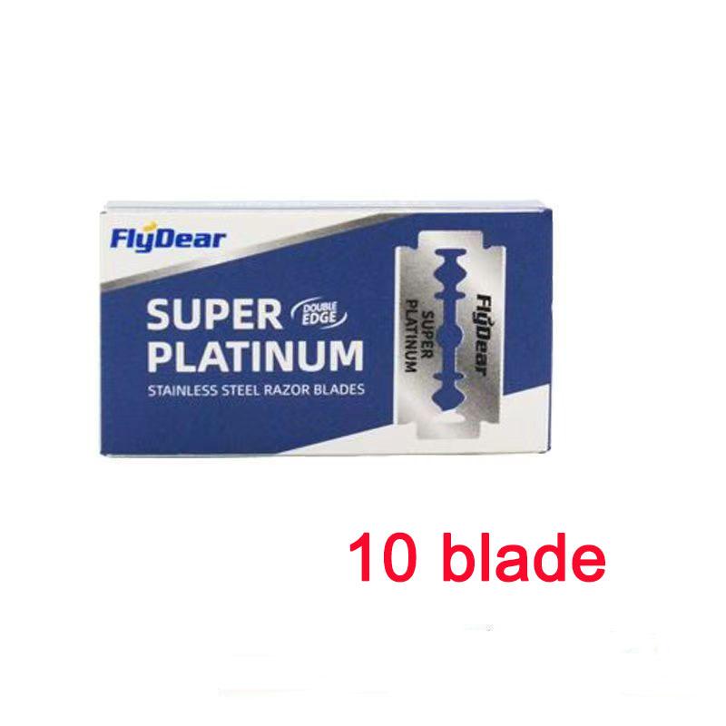 Регулируемая безопасная бритва Классическая мужская бритва Профессиональная парикмахерская бритва Двусторонняя из нержавеющей стали Мужские лезвия для бритья Бритье