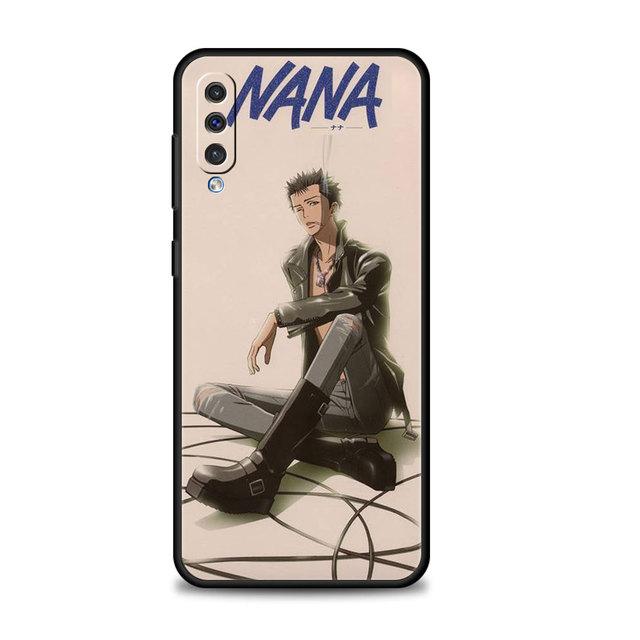 Мягкий чехол Nana Osaki для Samsung Galaxy A10 A20e A50 M30s A20s A70 A30 A40 M31 M12 A10s M62 M23 M52 5g M51 A10e M53 M32 M31s