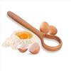 Comfortable Grip Wooden Dough Whisk Long Handle Manual Stirring Rod  Egg Whisking
