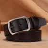 100-170cm Real Cow Genuine Leather Belts for Man High Quality Plus Long Size Male Pin Buckle Waist Belt Strap