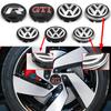 2026 Горячие Для VOLKSWAGEN VW 4 шт. 55 мм 65 мм VW Автомобильный Стайлинг Заглушки Центральные Колпачки Ступицы Значки Аксессуары Для Volkswagen R GTI Golf