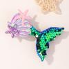 2pcs Cute Children's Hair Clip Headwear New Mermaid Sequins Clips Hair Accessories Summer Girl Clip Baby Kids Hair Accessories