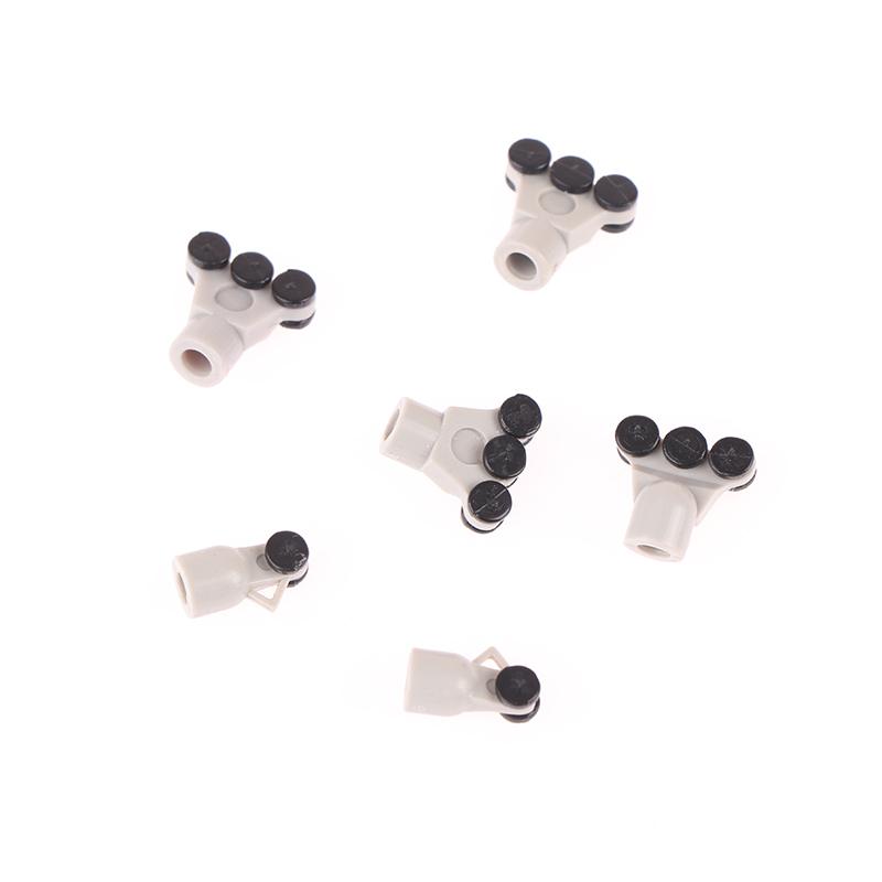 Один комплект колес, 6 маленьких колес для 20-сантиметровой металлической модели самолета Ан-225 Советского Союза