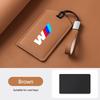 UVGK5 Leather M-Styling Car Smart NFC Card Key Case Cover Shell For BMW M3 M5 M4 Series X1 X3 X5 X6 X7 535le Keychain Auto Accessories
