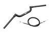 Hurricane FAT Swallow Handlebar for HBK702B Kit, Black, MT-09/SP (21-RN69J)