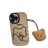 For Apple 15 Mobile Phone Case for IPhone14promax Women's Model for Apple 13 Cartoon Bear Xr/16 Anti-fall 12