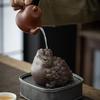 Purple Clay Tea Pet Can Be Raised Wealth-attracting Golden Toad Tea Pet Office and Home Handcrafted Premium Creative Decoration