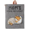 Fun Cat Printed Blanket Digital Printed Flannel Blanket Cartoon Printed Nap Blanket Air Conditioning Blanket