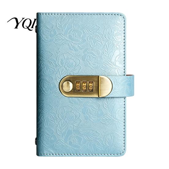 Budget Management Wallet for Home Cash Organizer Book with 3-Digit Combination Lock, Durable PU Leather Money Lockable Budgeting Storage Wallet,