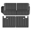 Smabee for Toyota Land Cruiser Prado J250 LC250 7seat 2024 TPE 3D Car Cargo Liner Trunk Pad Backrest Pad Waterproof Accessories