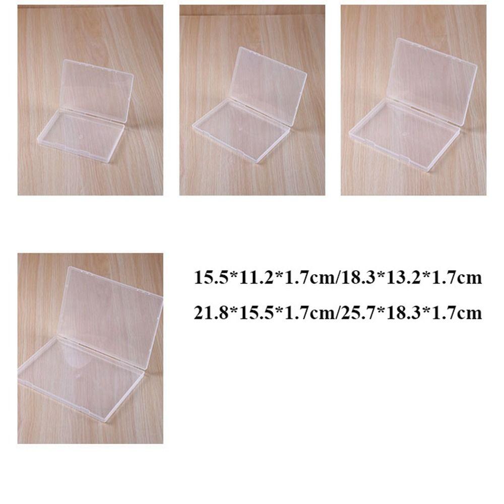 Аксессуары Квадратные упаковочные коробки Мелкие предметы Чехол Прозрачная коробка для хранения Ювелирных изделий Контейнер для бусин