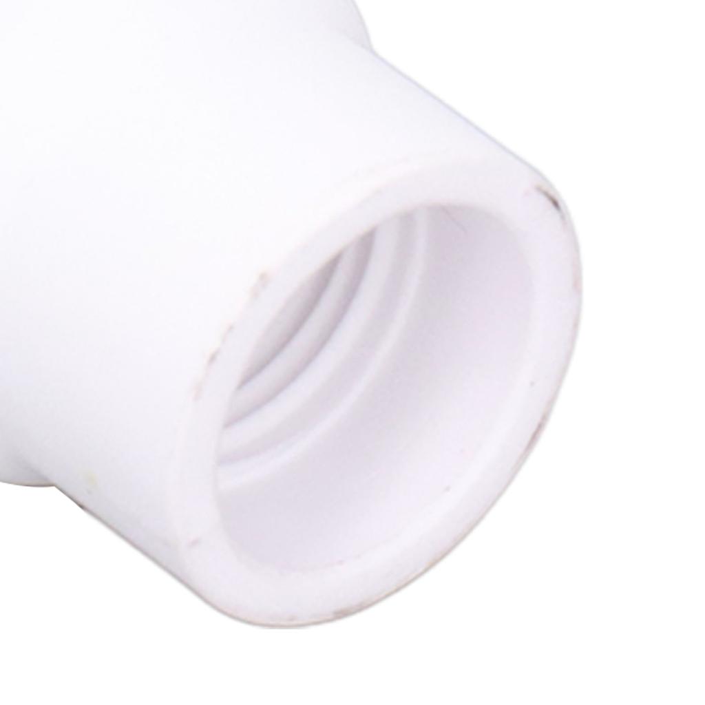 2Pcs TIG Welding Cup 12#/14# Ceramic Nozzle Accessory Set Kit for WP9/17/18/20/25/26(White )