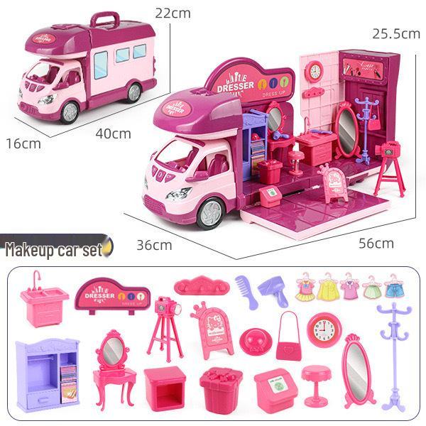 Princess Dollhouse Magic Book Surprise Box - Pretend Play Treasure & Blind Box Gift for Girls