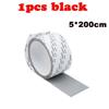 Mosquito Net Repair Tape - 1pcs - Self-Adhesive - Fiberglass - Black