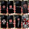Чехол Umbrella Corporation для Xiaomi 15 14 13 Ultra 13T 14T 15T Pro 17 Pro Max POCO X7 Pro X5 X6 F5 F6 F7