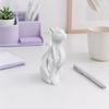 Фигурка Черного Кота 3D Печатная Полая Фигурка, Современная Белая Статуэтка Котенка, Форма Художественная Животная Скульптура Настольное Украшение, Подарок для Влюбленных