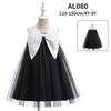 Kids Satin Printed Princess Dress Collection, Halloween Girls Role Play Formal Gown