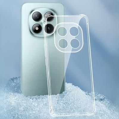 Чехол для Xiaomi Poco M8Pro 5G Для Redmi Note15ProPlus Note 15 Pro Plus + Прозрачные чехлы для телефона Мягкий силикон Прозрачная задняя крышка