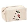 Trousse Multifonction Aliyah Lettre Fleur Cadeau Anniversaire Noël Idée Personnalisé Original | Trousse Scolaire Fournitures Bureau