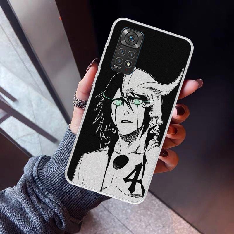 Чехол для телефона Bleach Улькиорра Сифер 4 для Xiaomi Redmi Note 15 14 14S 13 12S 12 Pro Plus 11S 11 10S 10 4G Cover 11E 11T 5G Печать F