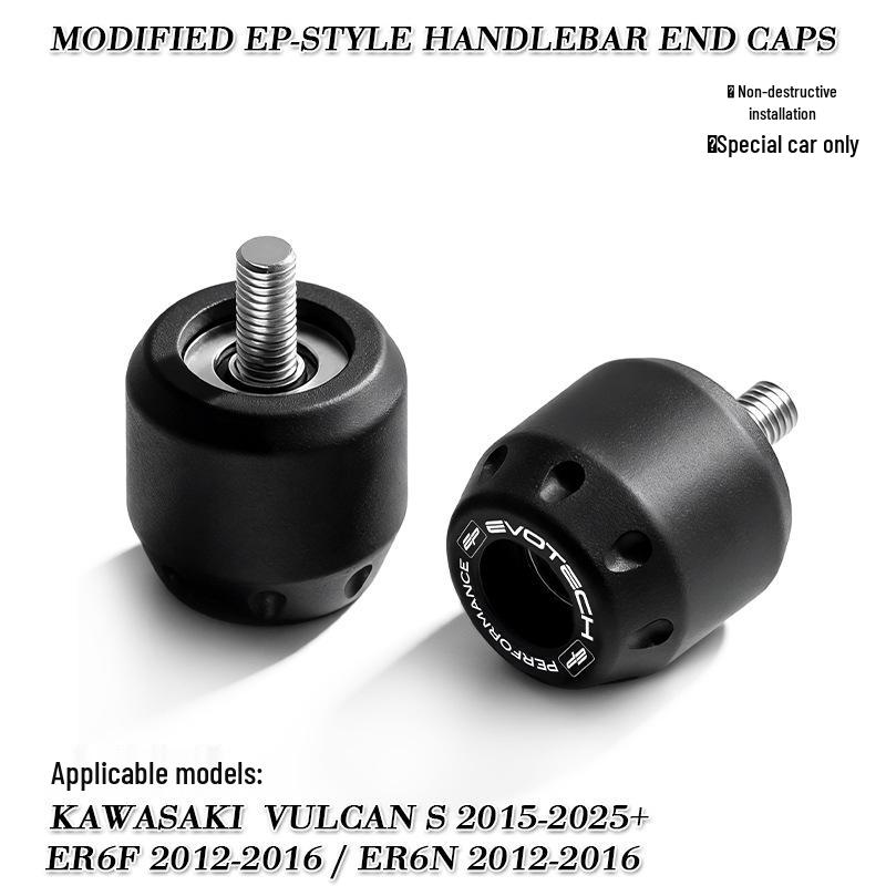Алюминиевые ручки руля и грузики руля для Kawasaki ER6N/ER6F/Vulcan S