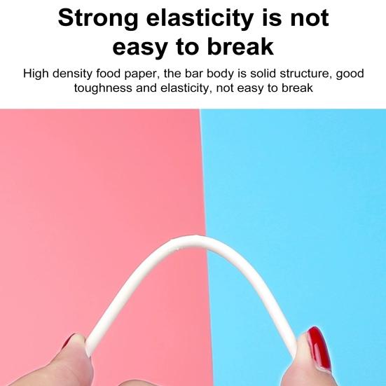 100 шт., палочка для леденцов, универсальные бумажные палочки для конфет, DIY топперы для торта, бумажная палочка для украшения десерта
